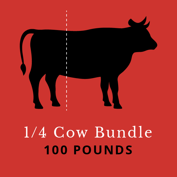Range Hand Premium 1/4 Cow Bundle (100lbs)